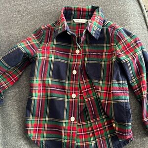 Janie & Jack Plaid Shirt 12-18m